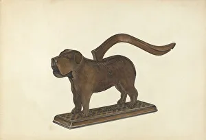Mechanical Prints: Nutcracker - Dog, 1935 / 1942. Creator: Gerald Transpota