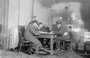 Jobs Prints: N.Y. Job Bureau, between c1910 and c1915. Creator: Bain News Service