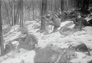 Manoeuvres Prints: N.Y. Nat'l Guard manouevres, Peekskill, 1915. Creator: Bain News Service