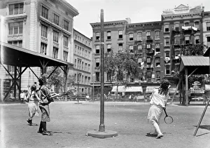 Playground Prints: N.Y. Playground, between c1910 and c1915. Creator: Bain News Service