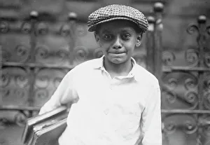 Photographglass Negative Prints: N.Y. school - Jewish pupil, between c1910 and c1915. Creator: Bain News Service