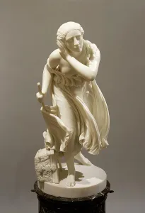 Flower Girl Prints: Nydia, The Blind Flower Girl of Pompeii