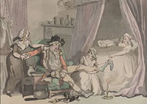 Late Prints: Four O Clock in Town, October 20, 1790. October 20, 1790. Creator: Thomas Rowlandson