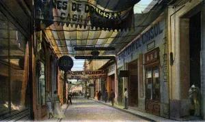 Canopy Gallery: O Reilly Street, Havana, Cuba, early 20th century