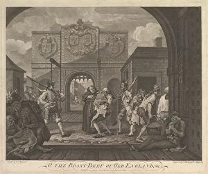 Nord Pas De Calais Gallery: O the Roast Beef of Old England-The Gate of Caiais, March 6, 1749