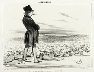 O vous qui m'offriez et sucre et cassonade... 1839. Creator: Honore Daumier