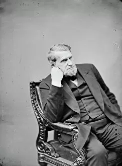 Oakes Ames of Massachusetts, between 1860 and 1875. Creator: Unknown