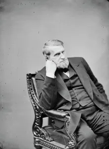 Investment Prints: Oakes Ames of Massachusetts, between 1860 and 1875. Creator: Unknown