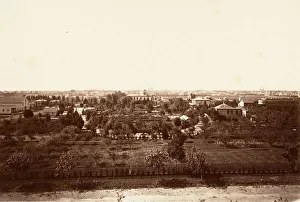 Carleton Emmons Prints: Oakland, from Military Academy, 1864, printed ca. 1876. Creator: Carleton Emmons Watkins