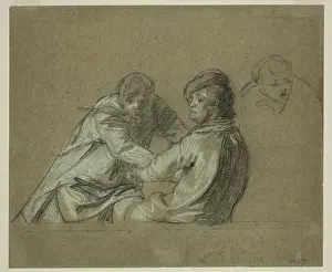 Pulling Prints: Two Oarsmen, between 1777 and 1778. Creator: John Singleton Copley