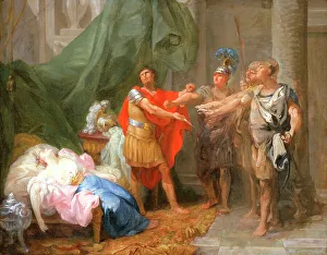 Lucrece Prints: The Oath of Brutus, c1771. Creator: Jacques Antoine Beaufort
