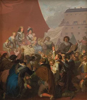 Allegiance Prints: The Oath of Fealty in 1660, 1806. Creator: Nicolai Abraham Abildgaard