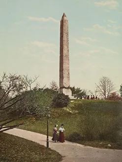 Central Park Prints: The Obelisk, Central Park, New York City, c1901. Creator: Unknown