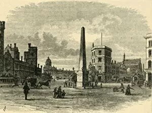 The Obelisk in St. Georges Circus, (c1878). Creator: Unknown