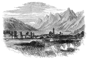 Ober Ammergau, in Bavaria, where the miracle play is performed, 1870. Creator: Unknown