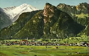 Northern Limestone Alps Gallery: Oberammergau, Bavaria, Germany c1922. Creator: Lorenz Franzl