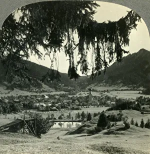 Bavaria Prints: Oberammergau, Germany, the Scene of the Passion Play, c1930s. Creator: Unknown