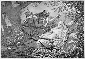 Lying Down Gallery: Oberon and Titania, 19th century