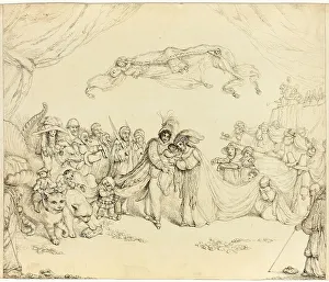 Masks Prints: Oberon and Titania, from A Midsummer Night's Dream