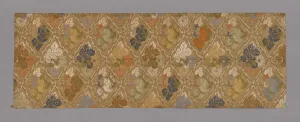 Obi (Belt), Japan, 18th/19th century, Edo period (1615-1868). Creator: Unknown Obi (Belt), Japan, 18th/19th century, Edo period (1615-1868). Creator: Unknown