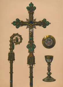 Objects for Ecclesiastical Use by E. C. Trioullier, Paris, 1893. Artist: Robert Dudley