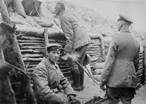 Observation from German Trenches, between c1910 and c1915. Creator: Bain News Service