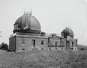 Massachusetts United States Prints: Observatory, Amherst College, c1908. Creator: Unknown