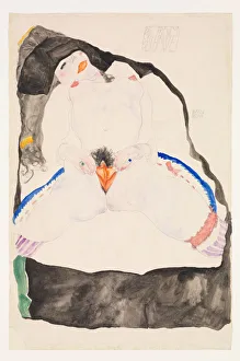 Observed in a Dream, 1911. Creator: Schiele, Egon (1890-1918)