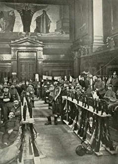 Court Of Appeal Prints: The Occupation of Brussels, 1914, (1919). Creator: Unknown