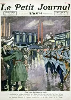 Winter Collection: The occupation of the Ruhr by France and Belgium troops, 1923