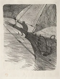 1864 1901 Prints: Oceano Nox, 1895. Creator: Henri de Toulouse-Lautrec (French, 1864-1901)