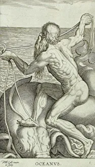 Oceanus, 1586. Creator: Philip Galle