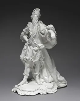 Frankenthal Prints: Oceanus, c. 1765. Creator: Frankenthal Porcelain Factory (German); Konrad Linck (German