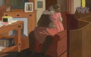 Loving Prints: Five o'clock, 1898. Creator: Vallotton