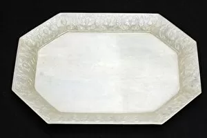 Octagonal Serving Platter, , 18th century. Creator: Unknown