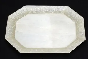 Octagonal Prints: Octagonal Serving Platter, , 18th century. Creator: Unknown