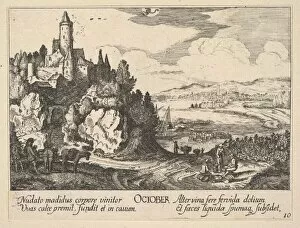 October, 1628-29. Creator: Wenceslaus Hollar