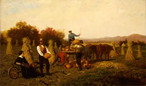 Wheelbarrow Gallery: October, 1867. Creator: John Whetten Ehninger