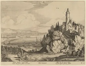Jan Vanden Velde Prints: October. Creator: Jan van de Velde II