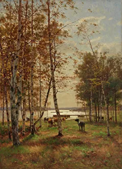 October Prints: An October Day in aland, 1885. Creator: Victor Westerholm