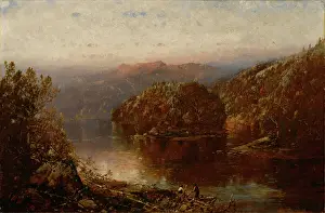 Atmosphere Prints: October Morning in New Hampshire, 1881. Creator: William Louis Sonntag
