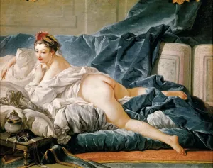 Boucher Prints: Odalisque, 1745