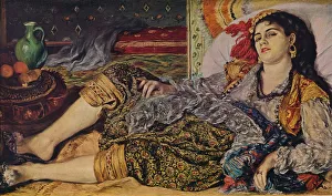 Masterpieces Of Painting Gallery: Odalisque, 1870. Artist: Pierre-Auguste Renoir