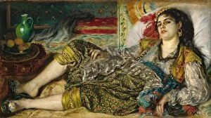 Auguste Gallery: Odalisque, 1870. Creator: Pierre-Auguste Renoir