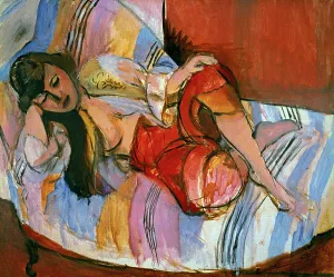 Enslaved Person Prints: Odalisque, 1923. Creator: Henri Matisse. Odalisque, 1923. Creator: Henri Matisse