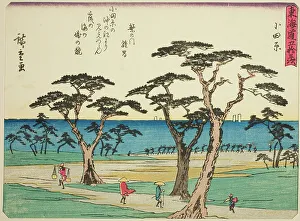 Shukuba Prints: Odawara, from the series Fifty-three Stations of the Tokaido (Tokaido gojusan tsugi)