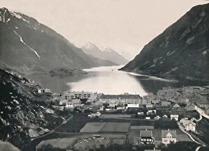 Snow Capped Gallery: Odda, Hardanger, 1914. Creator: Unknown
