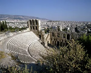 Citadel Prints: Odeon of Herodes Atticus, Athens, Greece, 2018. Creator: Ethel Davies
