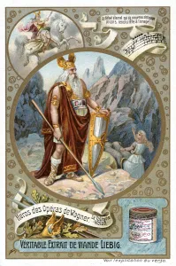 Odin, 1890-1910. Artist: Delitz Odin, 1890-1910. Artist: Delitz