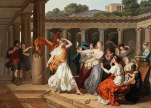 Ulysses Prints: Odysseus Recognises Achilles amongst the daughters of Lycomedes